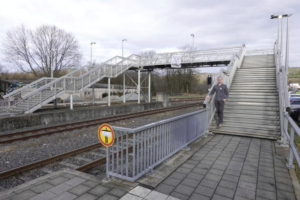 Brücke am Bahnhof Michelstadt